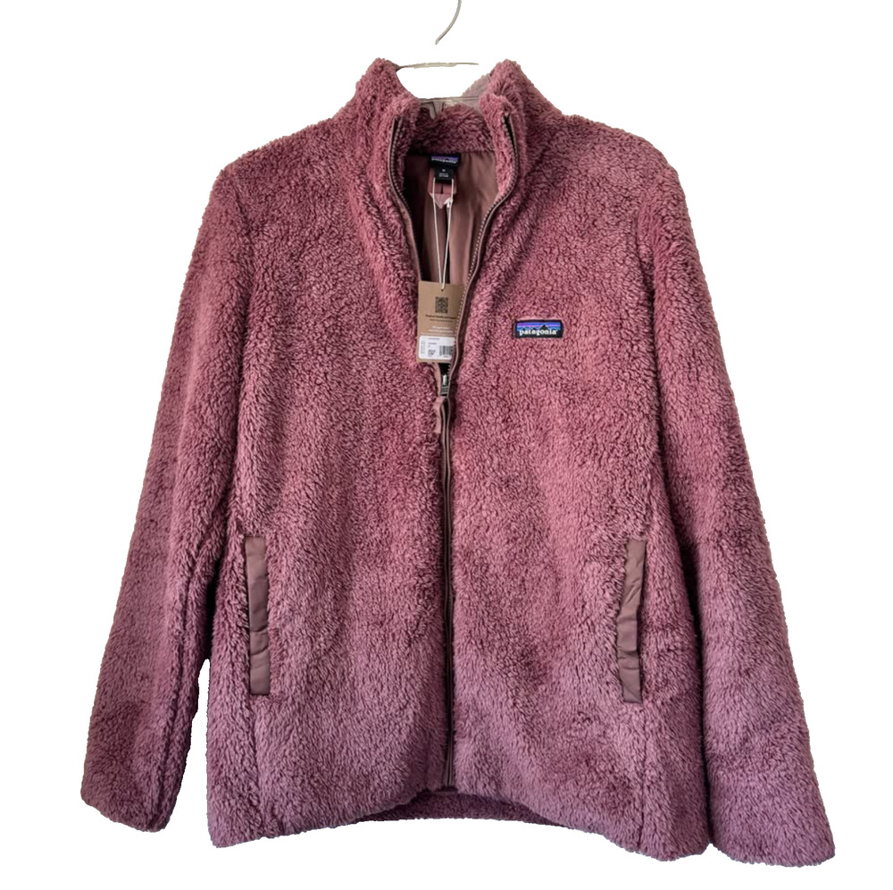 Patagonia Women's Los Gatos Full-Zip Fleece Jacket Dulse Mauve Med 25212 NWT